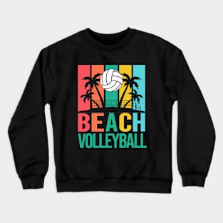 Beach Volleyball Crewneck Sweatshirt